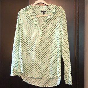 J Crew Button Down Blouse